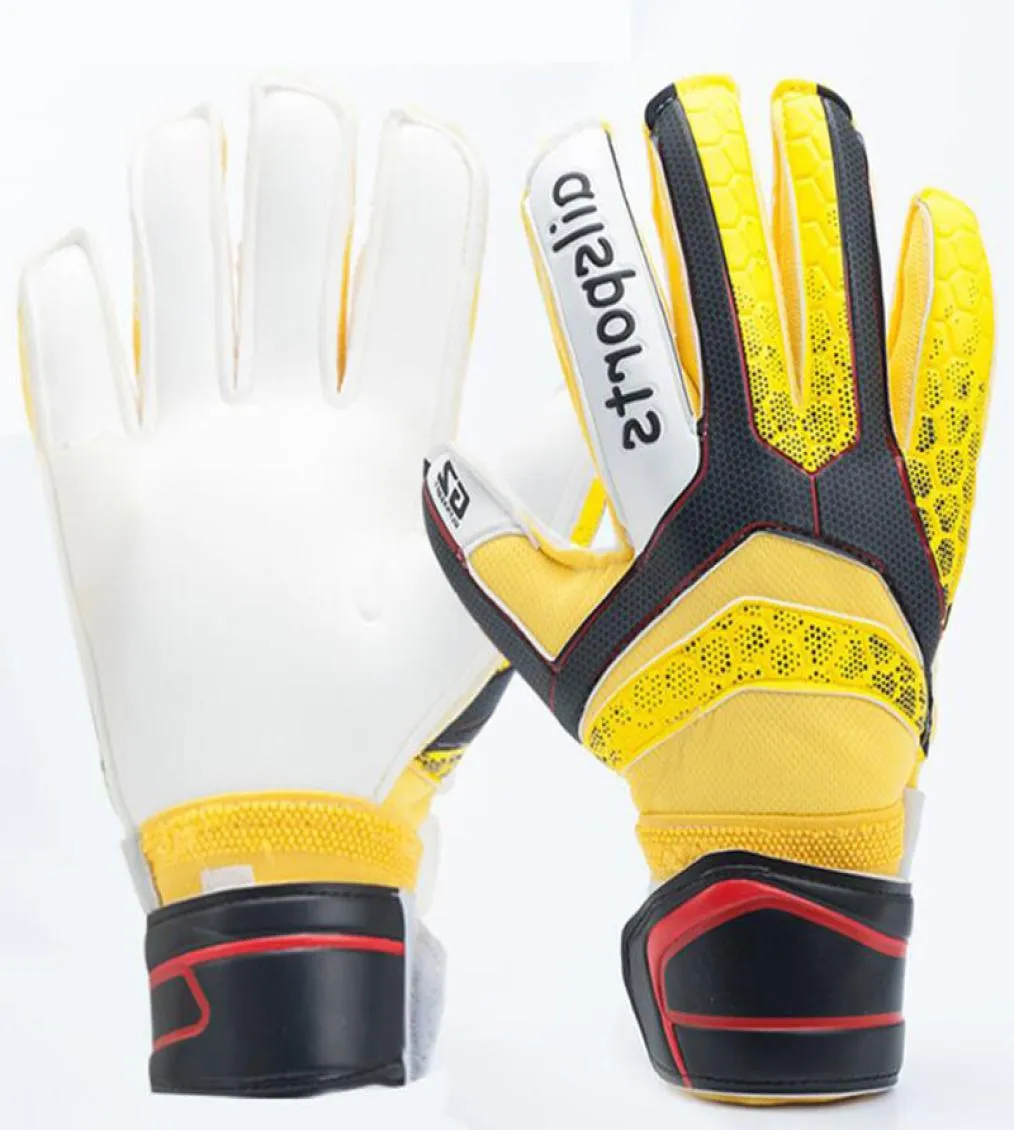 Látex con el ficinerio de fútbol Guante de portero profesional de 5 colores Glove de pelota de fútbol para niños 4138660