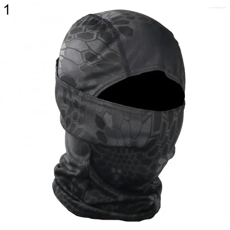 Bandanas Face Cover Balaclava Neck Gaiter Unisex Camo Print Outdoor Cycling Cap Full