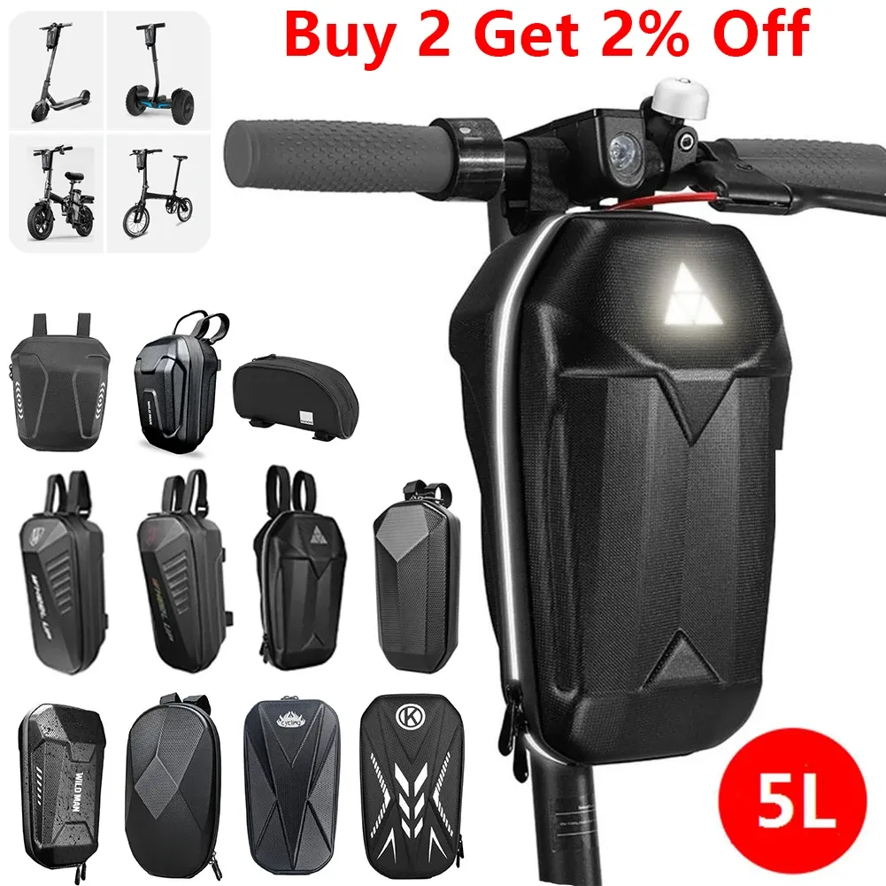 Dryers Scooter Front Bag for Xiaomi M365 Scooter Accessories Universal Electric Scooter Bag 3/4/5l Waterproof Front Storage Hanging Bag