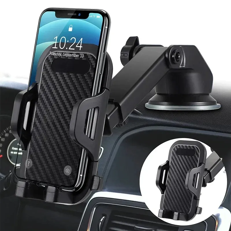 Phone Holder for Car Truck Drivers Universal Upgraded Handsfree Stand Dash Windshield Air Vent Mobile Phone Mount Stand