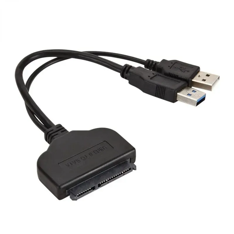 USB SATA -kabel USB 3.0 naar SATA 3 Adapter Computer Kabels Connectoren USB SATA -adapterkabelondersteuning 2,5 inch SSD HDD Hard Drive