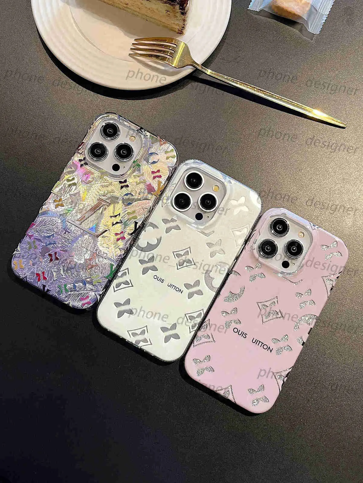 Fashion Silicone Designer Caso do iPhone 15 14 Plus 12 11 13 Pro Max Luxury Designer Cover impresso capa de telefone impressa