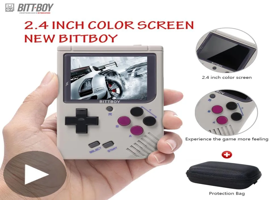 Bittboy Portatil Retro Video Game Console Player HandHeld Gaming Videogame Mini Arcade Portable Play Hand Hold Machine Retrogame L6487317