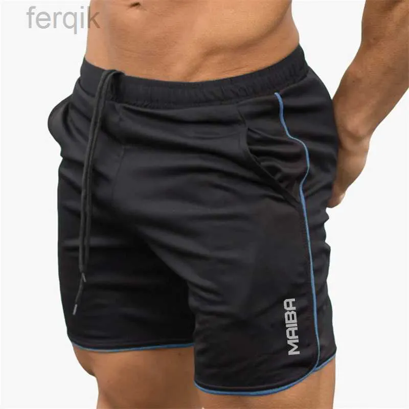 Heren shorts 2024 Summer Sport Shorts Men Fitness zweetbroek Bodybuilding Korte broek Mens Gym Quick Dry Brand Jogging Mesh Mes Men Shorts D240426