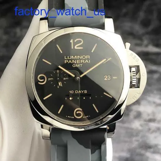 Beroemd polshorloge Panerai Luminor Series PAM00533 Mens Watch Black Dial Date Dynamic Storage 44mm Automatisch mechanisch horloge