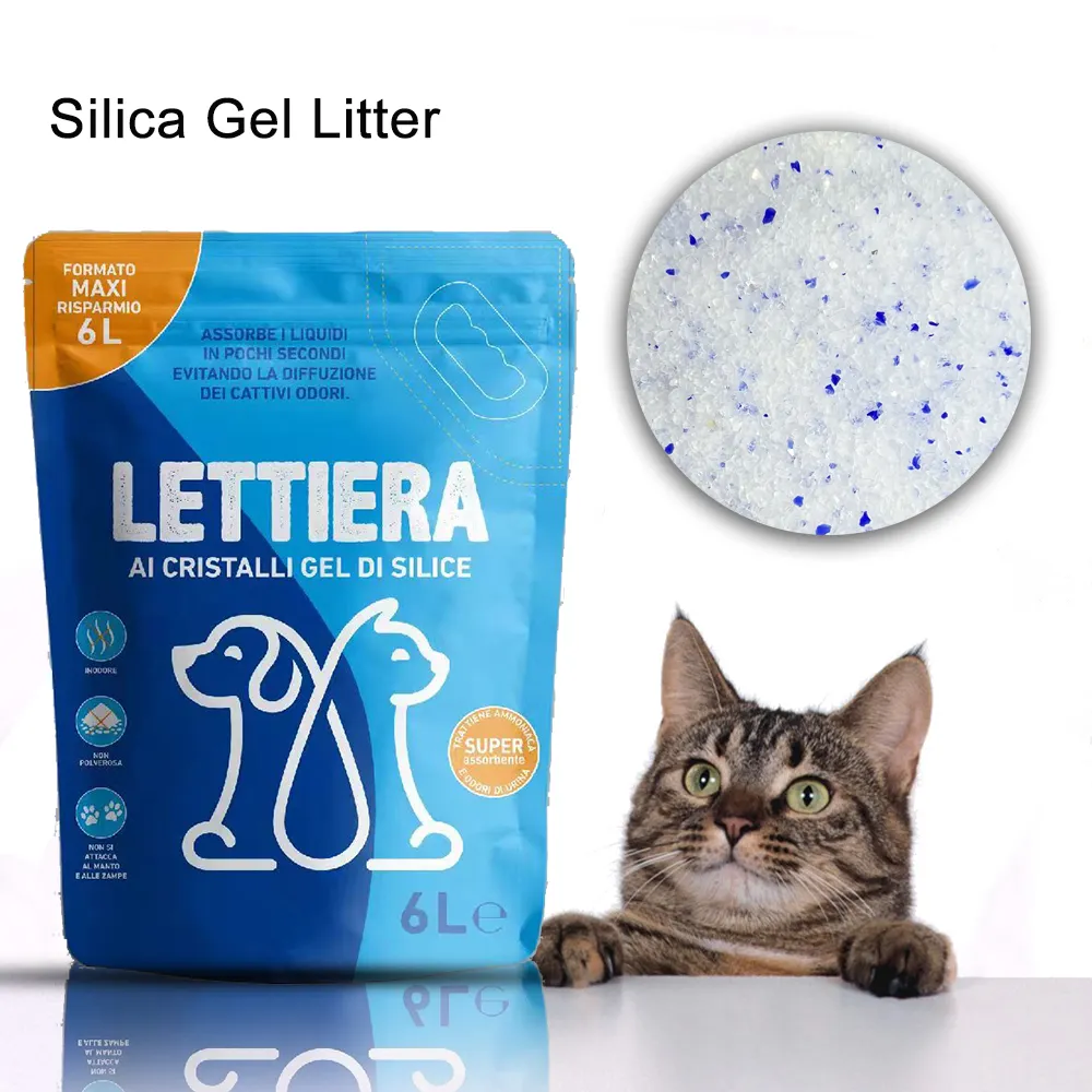 Picture Idea: Ultra Absorbent Silica Gel Cat Litter Superior Odor Control Low