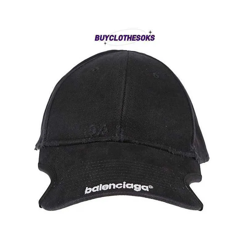 Ny designer kepsar baseball cap bomull sol hatt hög kvalitet hip hop classic lyxblnciaga24ss hatt för män wl zuyq