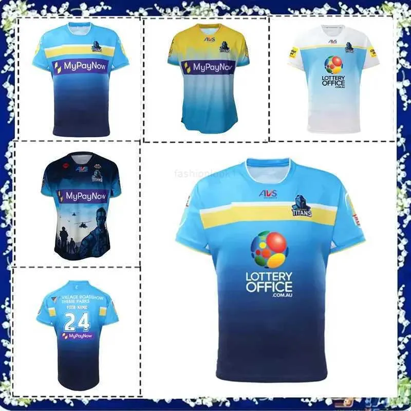 2024 Gold Coast Titans Home / Away / Indigenous / Training Rugby Jersey - Mens Size S -5XL