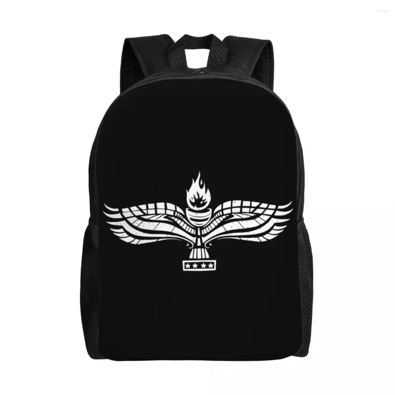 Backpack Aramean Suryoyo Flag Travel Men School School Computer Bookbag Asyrient College Student Torby