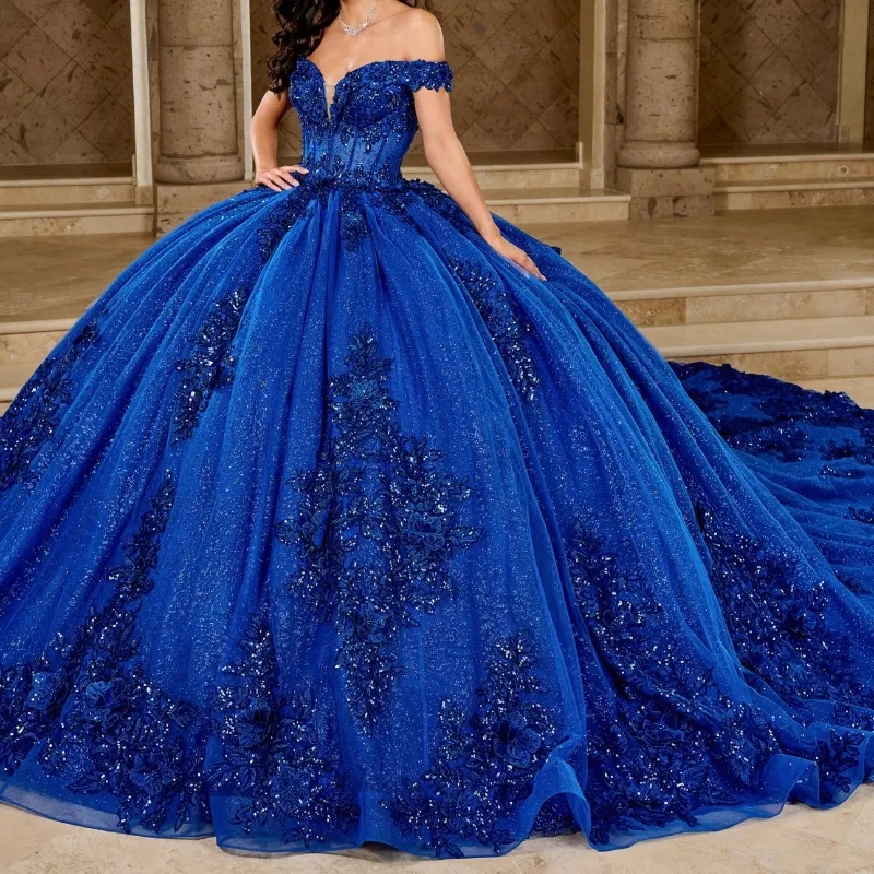 cinderella dress blue or silver Off Shoulder Shiny Satin Gown by Cinderella Divine KV1056  ABC Fashion