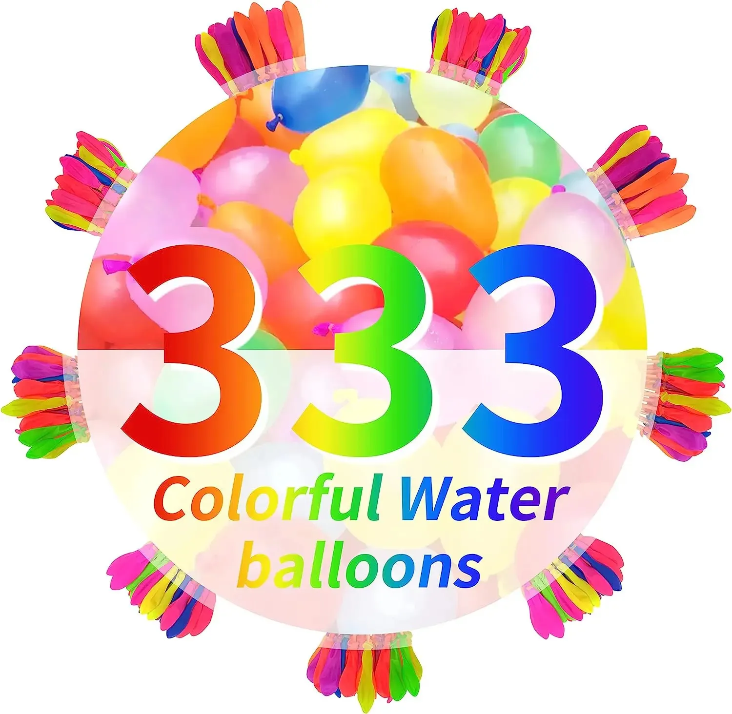 Les ballons à eau remplissent rapidement les bombes de ballons magiques