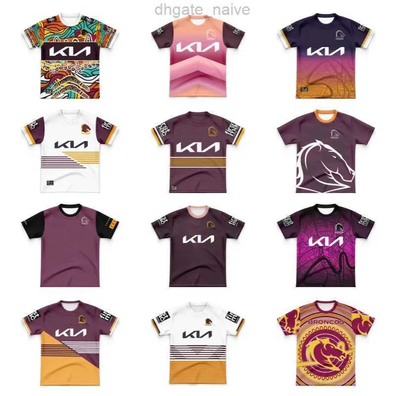 2024 Kinder Brisbane Broncos Home / Away / Indigenous / Training Tee / Singlet Rugby Trikot