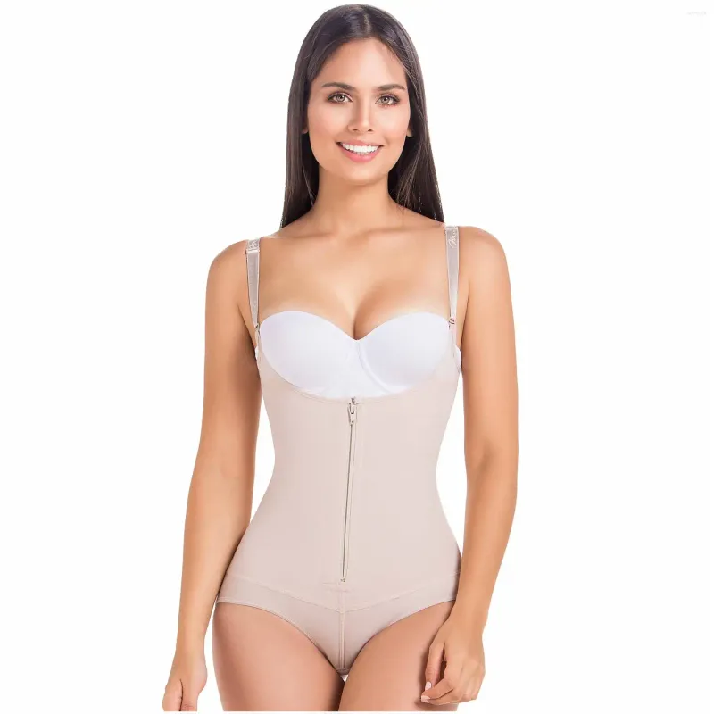 Body Triangle Shapers Woman avec des sangles de fermeture à glissière