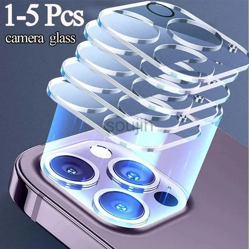 Contact Lens Accessoires Protecteur de la caméra pour iPhone 11 12 13 14 15 Pro Max Protector De Camara Accessoires iPhone15 Couverture en verre d'objectif IPH D240426