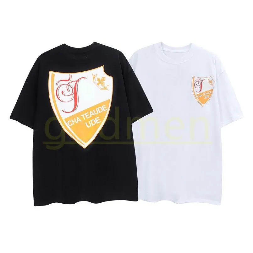 T-shirts pour hommes hommes streetwear t-shirt lettre de mode imprimer couples vêtements shorts vêtements s-xl drop livourning vêtements tee ot4wf