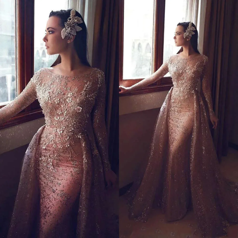 slim fit dress slacks Rose Gold Dylan & Davids Fitted Long Formal Prom Dress – Urbanheer main image 1