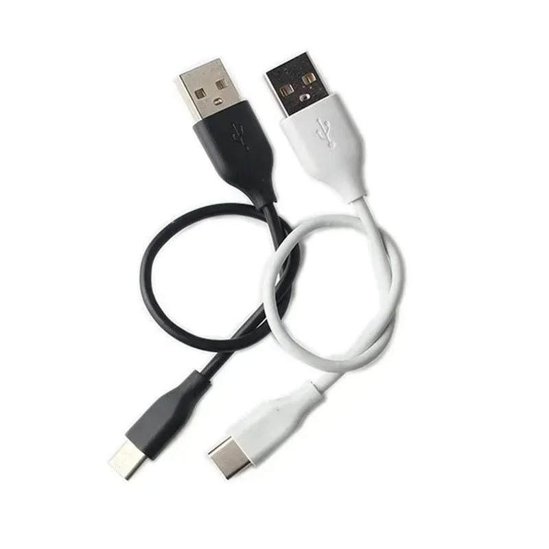 كبل قصير من نوع USB Cable 2A كبل بيانات الشحن السريع لـ Samsung S8 S9 Huawei P20 Mate20 Xiaomi Charger USBC Cable Android 20cm