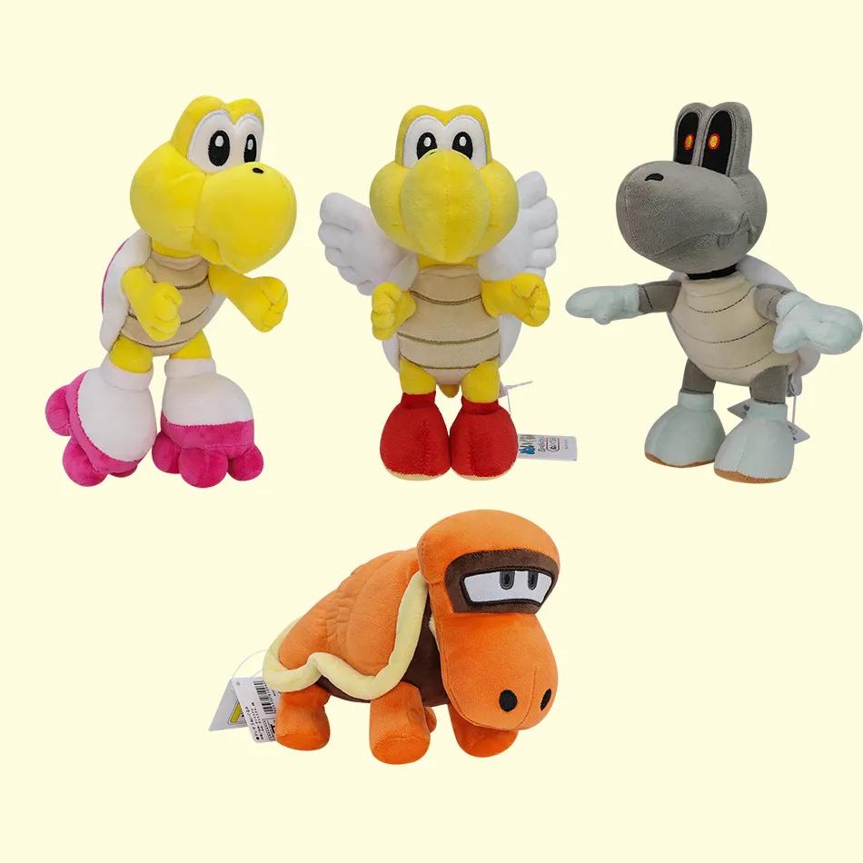 Game flying slow turtle roller skate skull turtle plush toy bedroom decoration claw machine prizes