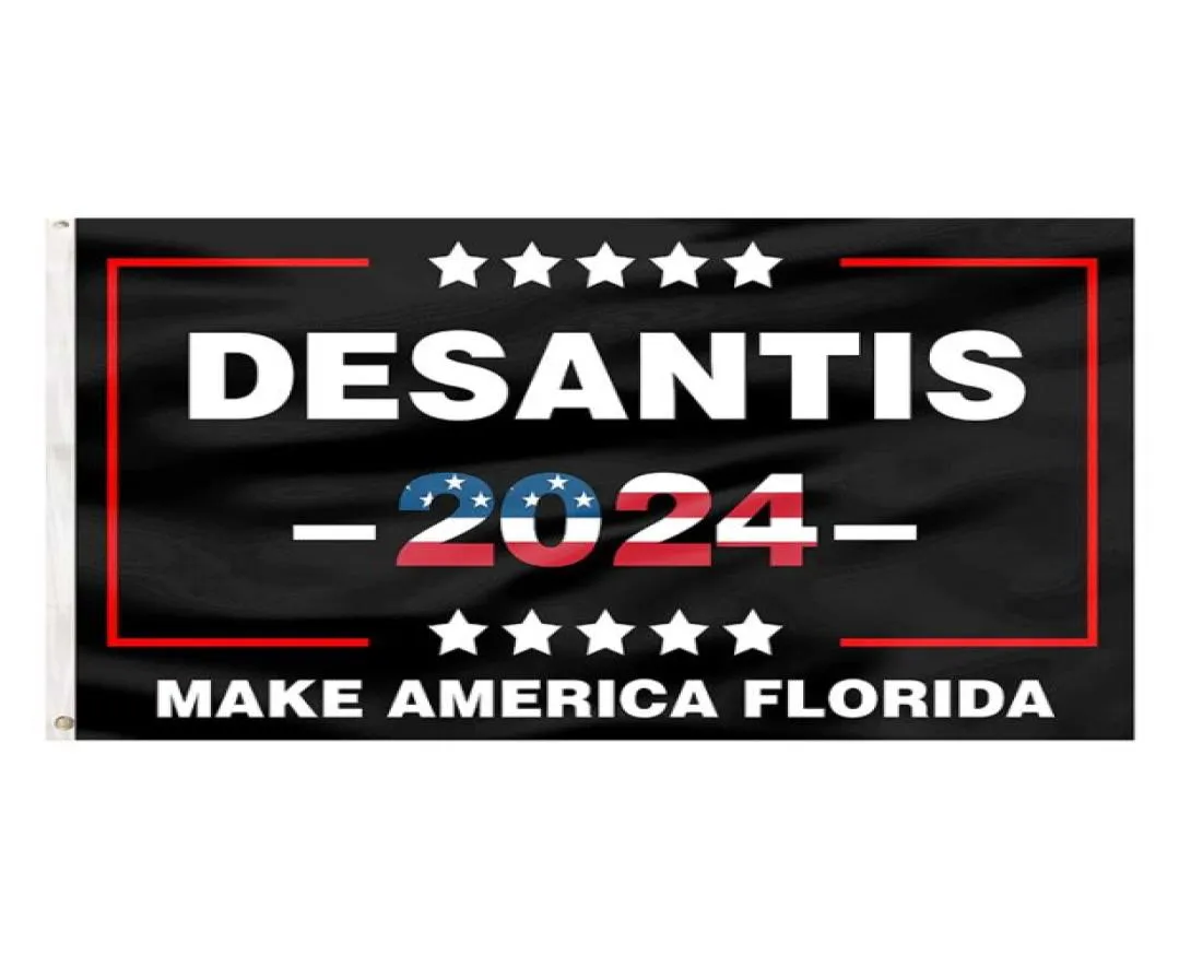 DeSantis 2024 Make America Florida Amerikan 3039 x 5039ft bayraklar 100d polyester açık afişler 7084073 ile yüksek kaliteli canlı renk