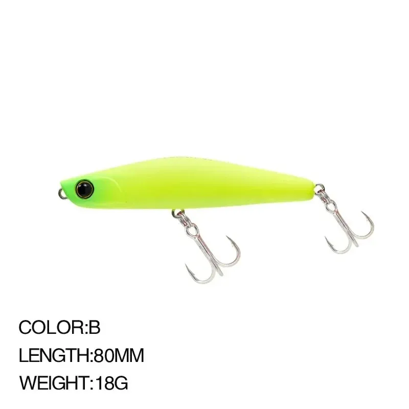 LURE ROAD JAPONAIS YOICHI 99 Super Long Slow Slow Sink Mino Crayon Faux Équipement de pêche de leurre 88 mm / 18g