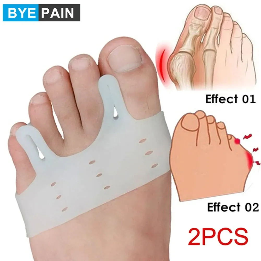 枕1PAIR多機能HALLUX VALGUS TOESセパレーターハニカムゲルバニオン矯正器整形外科装具骨親足枕