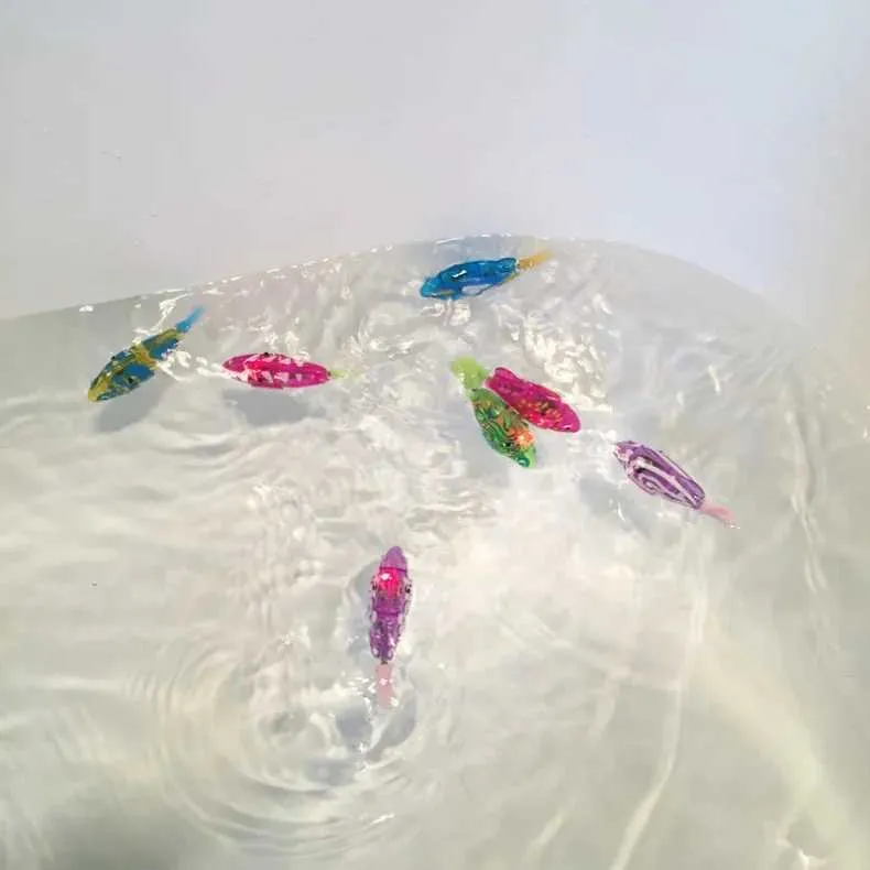 Electric Swimming Fish Toy 20 Inch Mini Marine Animal Battery Powered ...