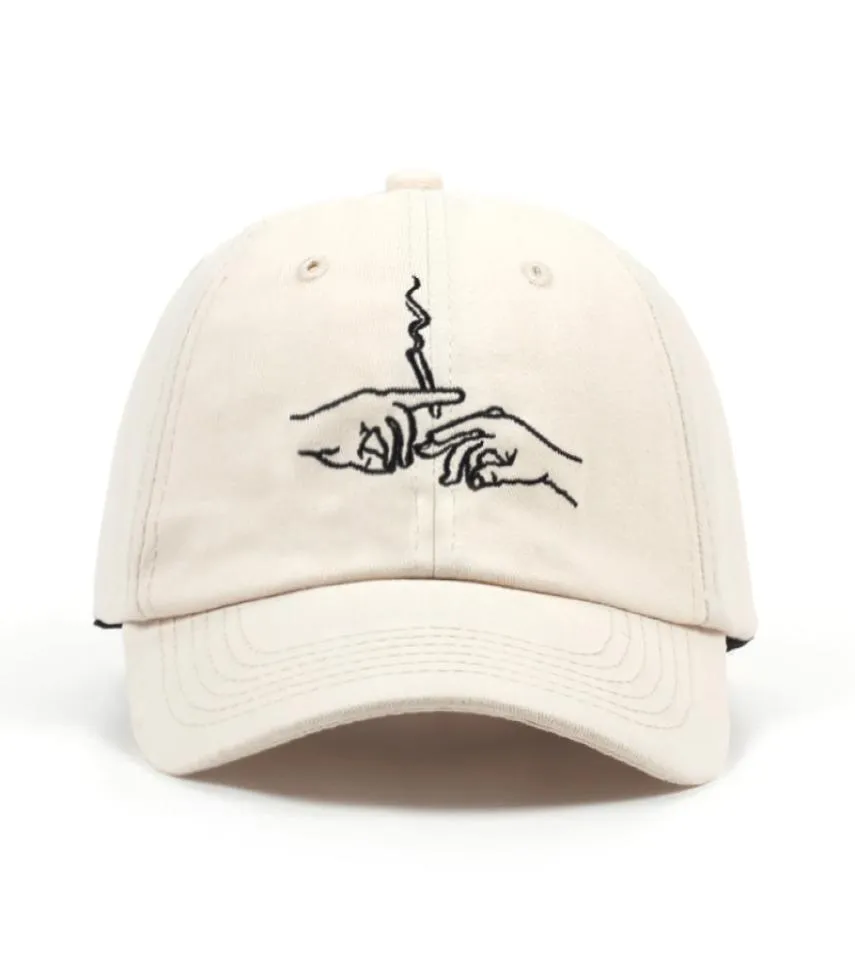 Voron Smoking Hafdery baseball czapka unisex moda tata kapelusze kobiety sportowe hars mężczyźni na zewnątrz swobodne czapki do podróży 3115622