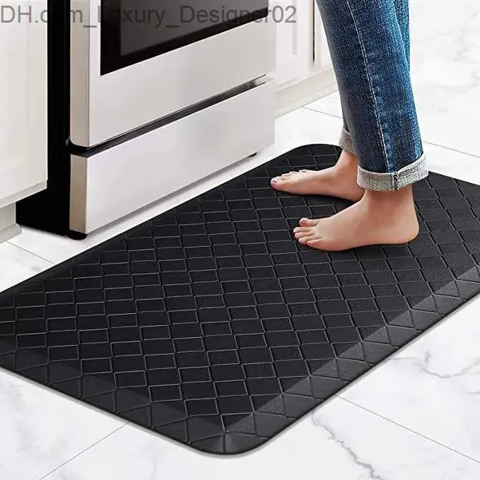 Alfombra de cocina Mat de piso anti-corrosión alfombra gruesa impermeable y sin deslizamiento usado para pisos fregaderos de oficina Q240426