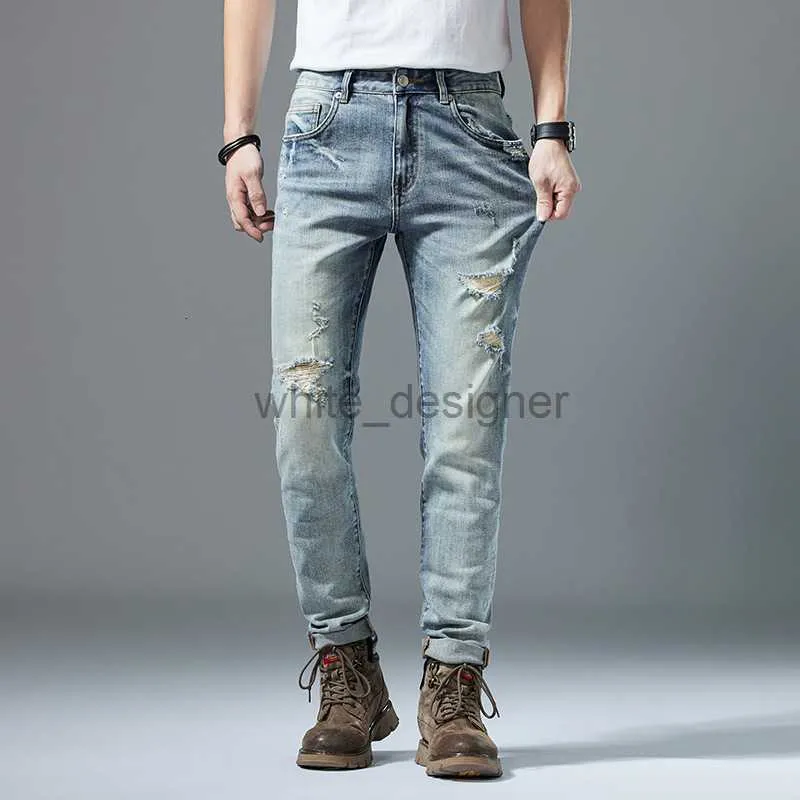 Jeans de diseñador para hombres de jeans para hombres de primavera/verano