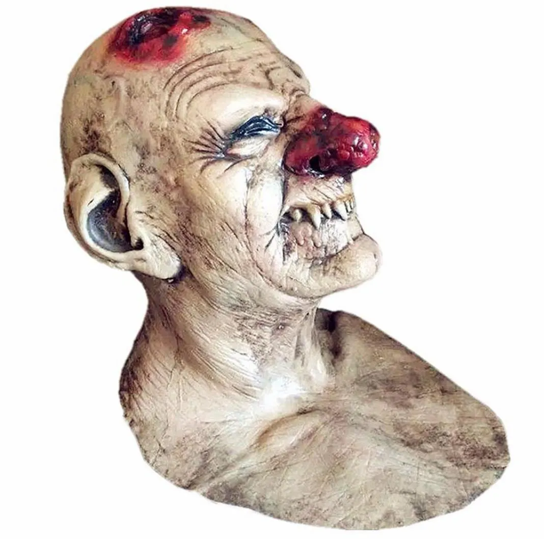 Nouveaux gobelins drôles Big Nose Horror Latex masques de costume de costume effrayant Cosplay accessoires de clown effrayant pour Halloween Cos4427311