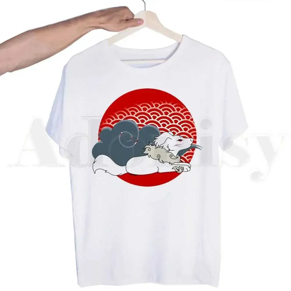 Camisetas para hombres sesshoumaru inuyasha kagome japón manga anime Ullzang Slves cortas Camiseta Men estampado Tamisa Men Tops Ts Mens Camiseta T240425