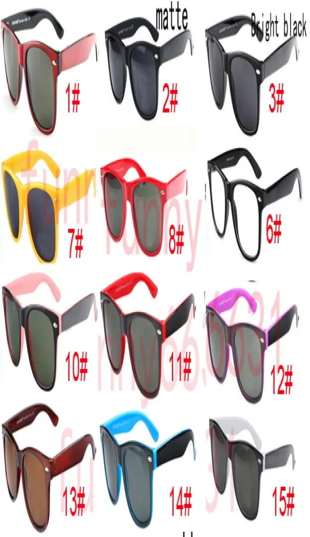 Summer Man Beach Fashion Bike Riding Sunglasses UV Protection Outdoor Sport Cycling Véroge Femmes Sun Sun Sun Retro Eyewear 18Colo6633382