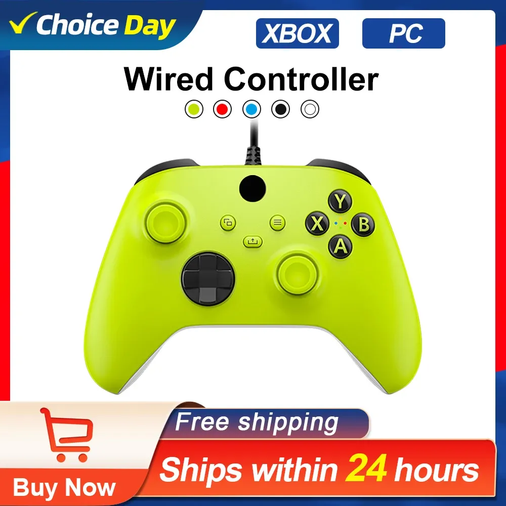 Player Controller für Xbox One Xbox Series X S Wired Joystick Gamepad Windows PC Video Game Control JoyPad Microsoft Xbox Zubehör