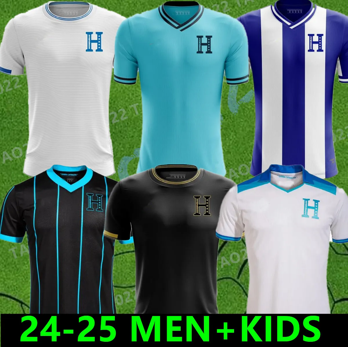 Honduras 2025 2025 National Soccer Jersey Home White, Away Football