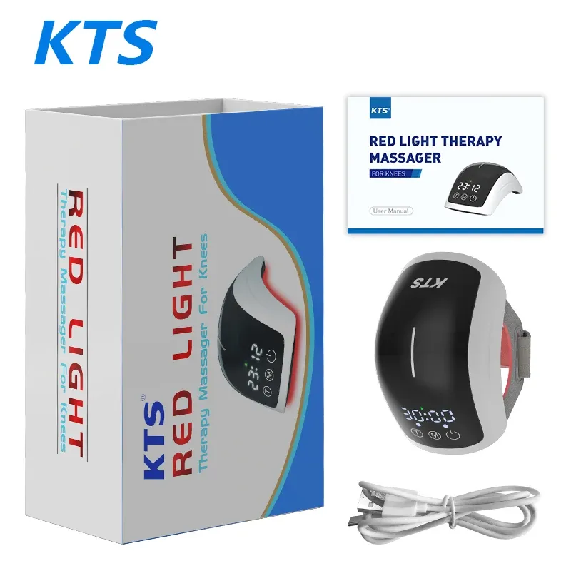 PADS KTS 315 DIODES LED Dispositif de thérapie rouge pour soulagement de la douleur au genou 660 nm 880 nm LCD infrarouge Afficher la physiothérapie réhabilitation