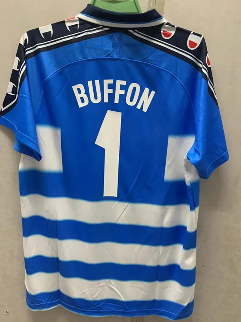 قمصان Trikot Maglia Calcio 1998 1999 Parma Retro Buffon Nakata Crespo F.Cannavaro T Shirt 99 00 GK Jersey