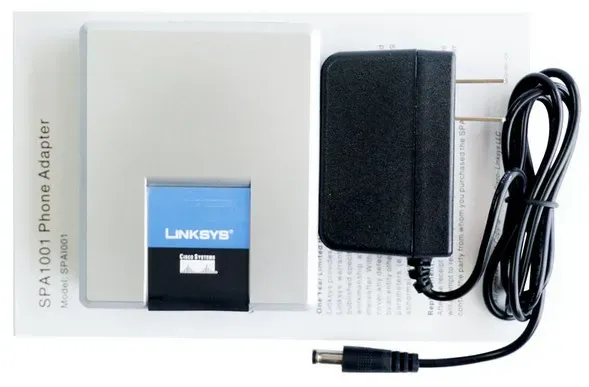 Accessories Fast Shipping! Unlocked Linksys SPA1001 VoIP Phone Adapter with 1 FXS Phone Ports with retail box