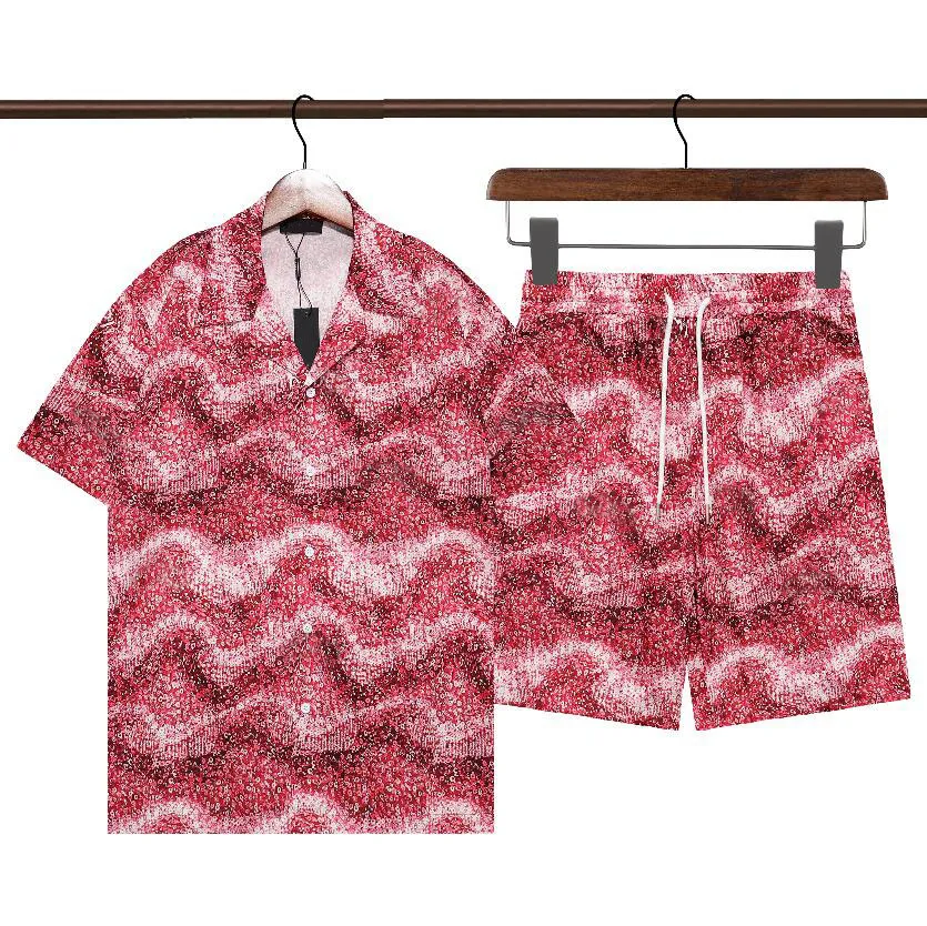 Tracce da uomo Designer Adatta a due pezzi Set Shirt Sportspants Set Sieps Summer Sports Outfits M-3XL