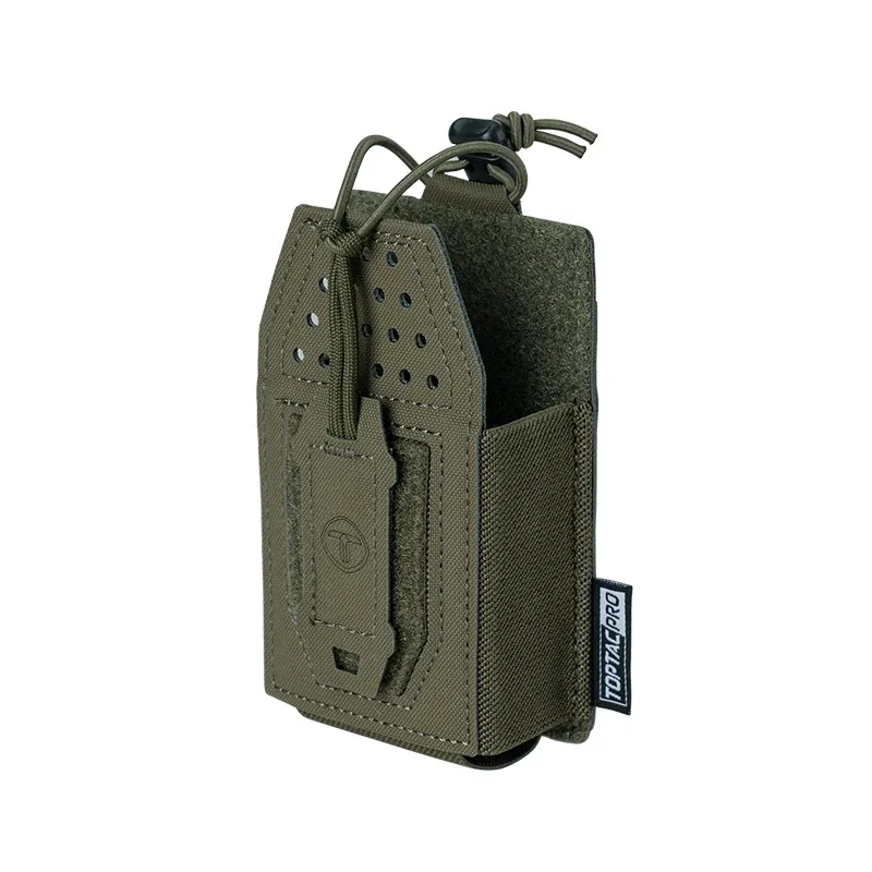 Torby Toptacpro taktyczne mini radiowy torebka Molle Walkietalkie Międzyfoneta woreczek Tactical Molle Tool 8524