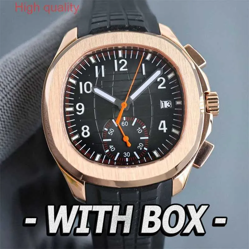 Watch de qualité High Designer Watches Luxury Mens Watch PP 5164 Watch 5968 Mouvement mécanique Automatique montre en acier inoxydable Relojes lumineux imperméables avec boîte