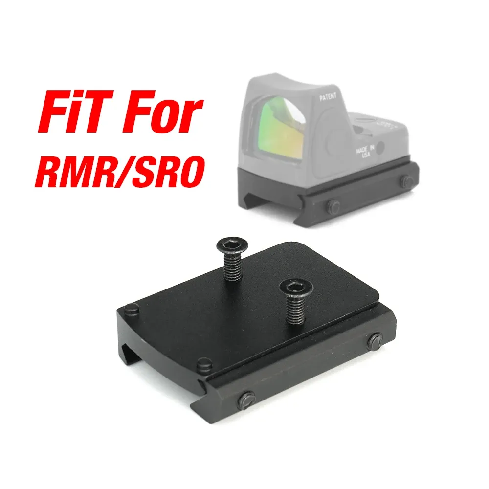 Accessories Tactical Optical Low Picatinny Rail Mount w/Original Footprint For RMR Red Dot Sight