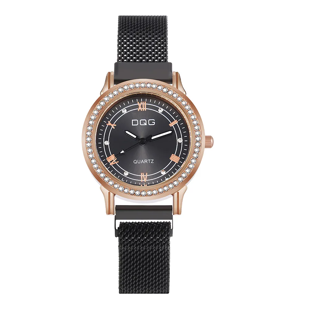 Diamond Milan magnet strap for women's watches wholesale minimalist temperament quartz magnetic watch