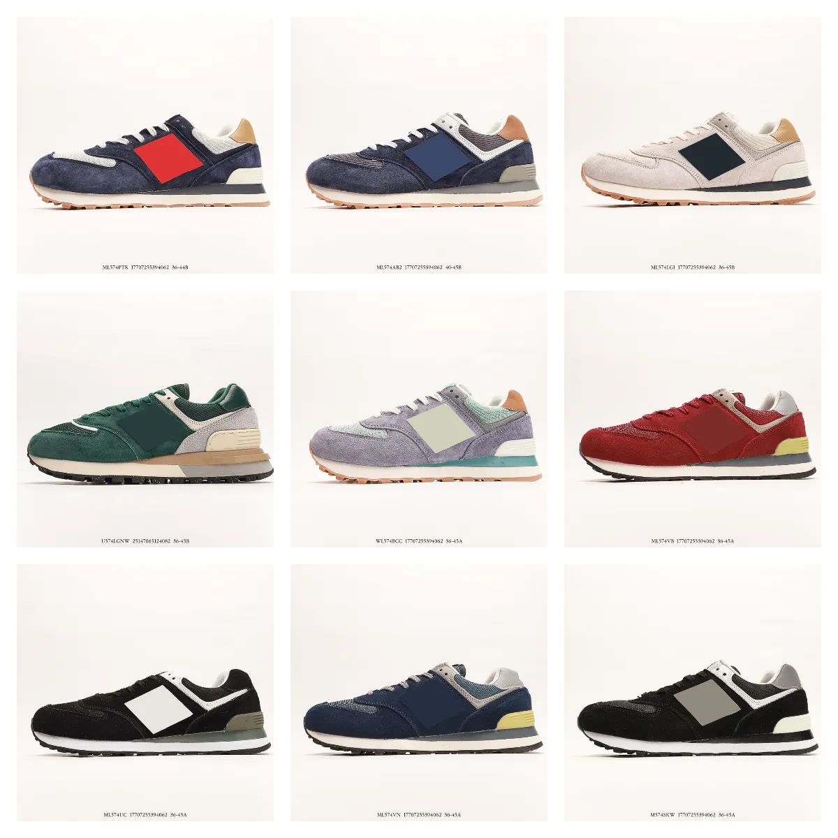 2024 hete designer schoenen voor mannen en vrouwen 574 Casual Sports hardloopschoenen Ademen Sportschoenen Casual sportschoenen Outdoor Unisex Sportschoenen Hoge kwaliteit