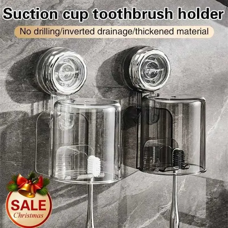 Thotocognie Thooth Holdrush tazza di utensile per aspirazione con lana di aspirazione Accessori per spazzolino rasoi per bagno 240426