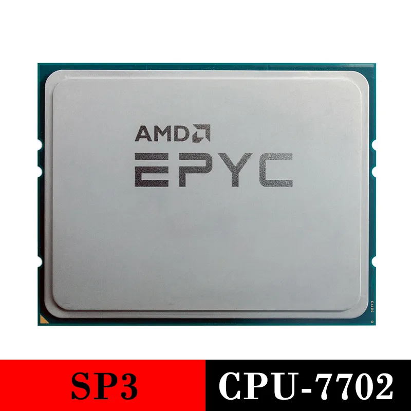 Processeur de serveur utilisé AMD EPYC 7702 CPU SOCKET SP3 CPU7702