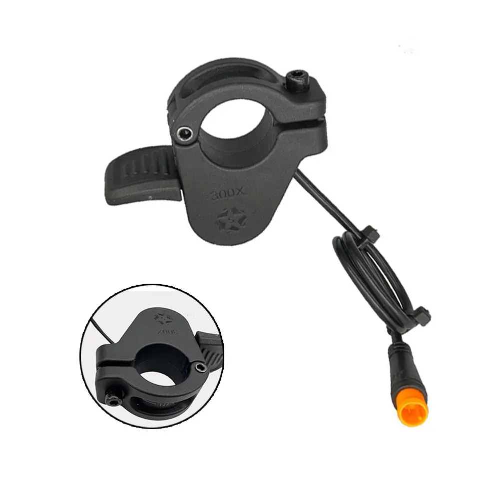 Accessoires ebike duim gashendel Wuxing 300X vingergashendel 3pin waterdichte SM -connector links rechts 12V72V elektrische scooter versneller