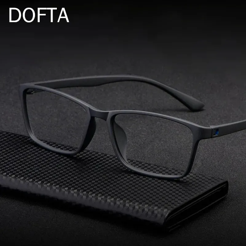 DOFTA Ultralight TR90 Glasses Frame Men Optical Myopia Eyeglasses Male Plastic Prescription Eye Glasses 5196A 240410