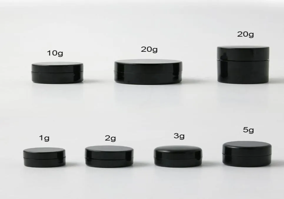 50 x voyager portable petit 1g 2G 3G 5G 10G 20G Plastique Jar Pot Crème Pot maquillage Nail Art Cosmetic Perle Rangement Réparateur 2012193723