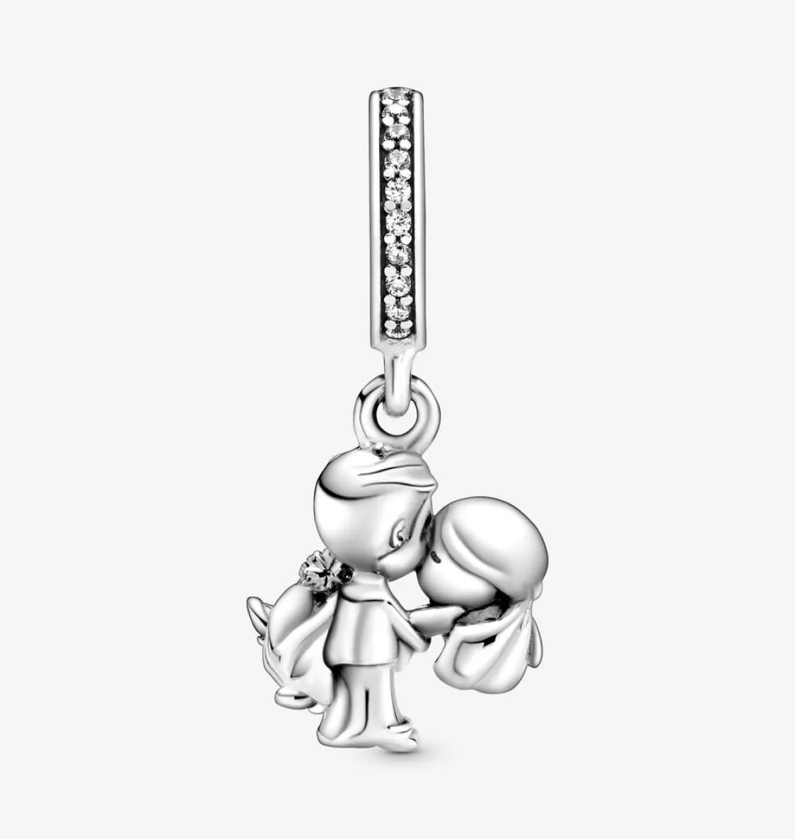 New Arrival 100 925 Sterling Silver Married Couple Dangle Charm Fit Original European Charm Bracelet Fashion Jewelry Accessories5279016