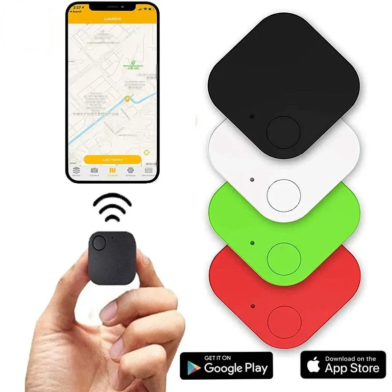 Electronics Mini suivi de suivi GPS Suivi du dispositif de suivi de suivi Air Tag Key Child Finder Pet Tracker Emplacement Bluetooth Tracker Car Vehone Pet Lost